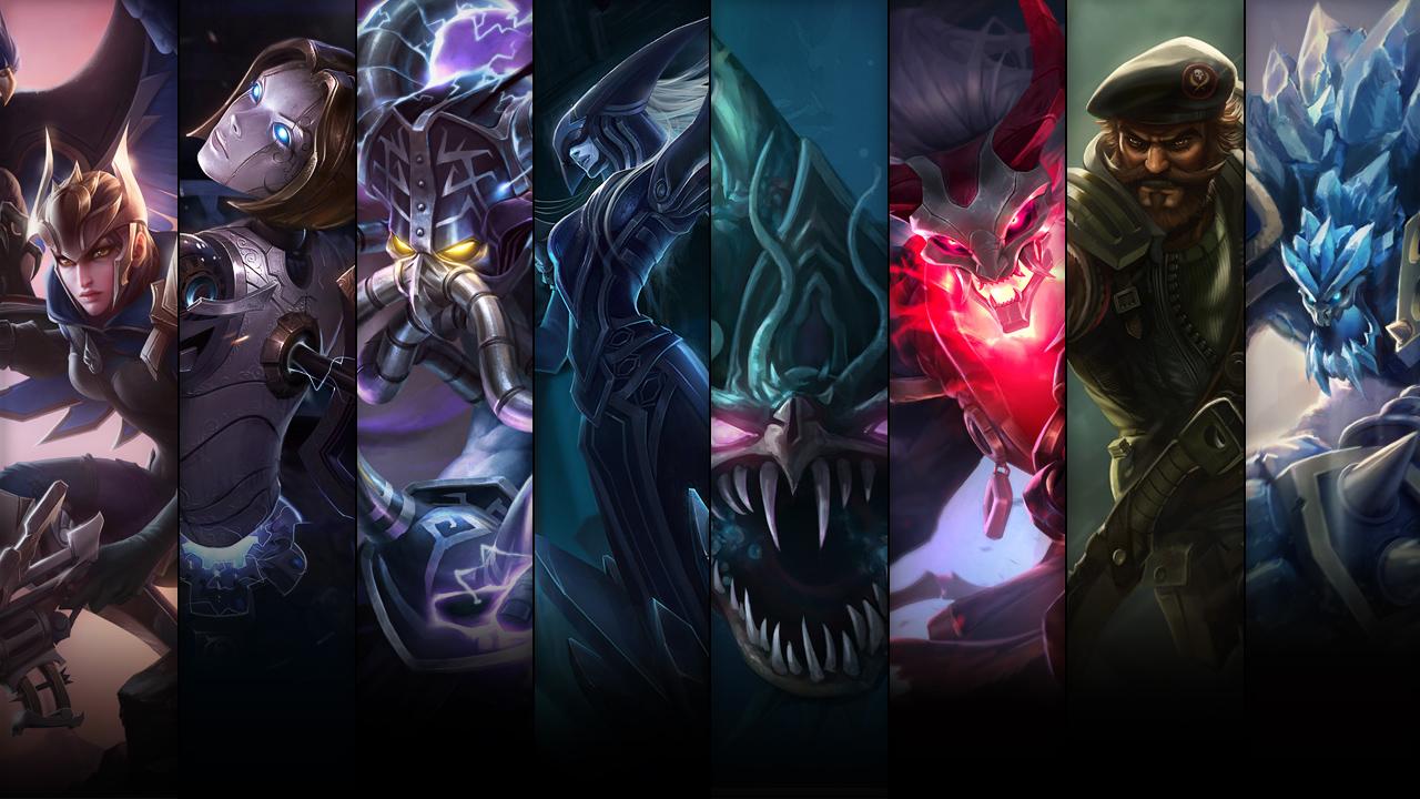 Glacial Malphite, Special Forces Gangplank, Blood Moon Thresh and Loch Ness Cho'Gath plus Quinn and Valor, Lissandra, Orianna and Kassadin