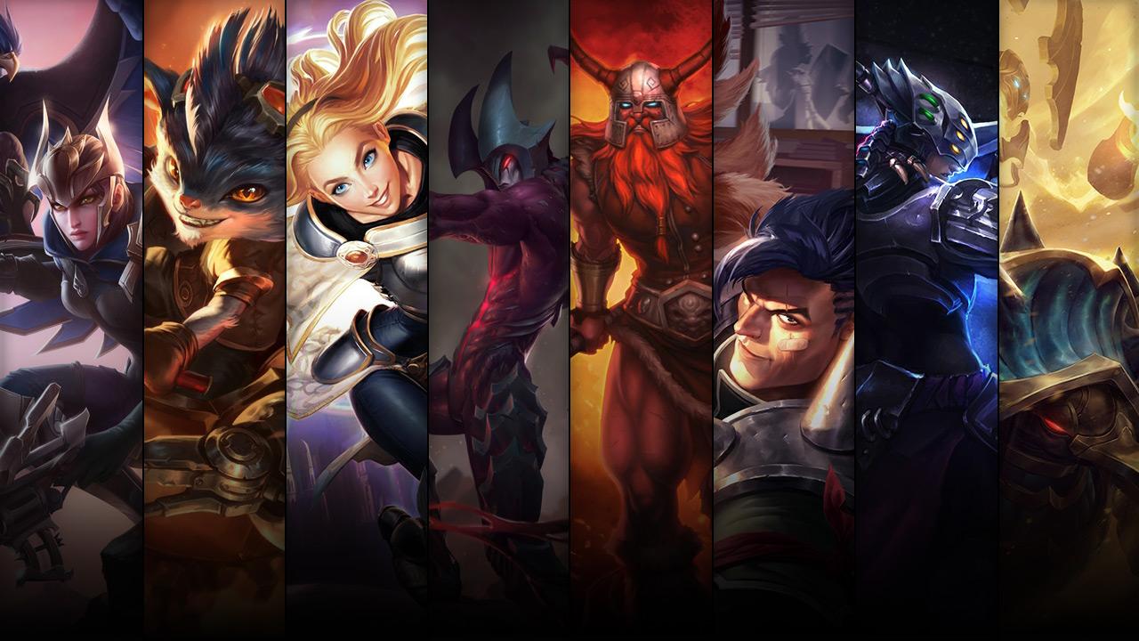 Guardian of the Sands Rammus, Headhunter Master Yi, Academy Darius and Forsaken Olaf plus Quinn and Valor, Aatrox, Rumble and Lux