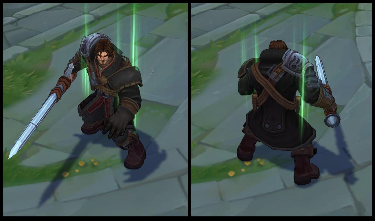 League Of Legends Rugged Garen Skin Youtube