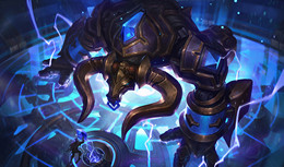 Hextech Alistar Splash Art