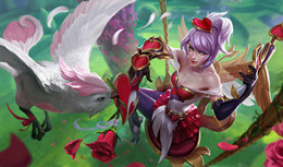 Heartseeker Quinn and Valor Splash Art