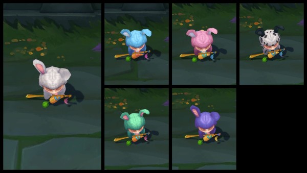 Cottontail Teemo Chroma Pack Image