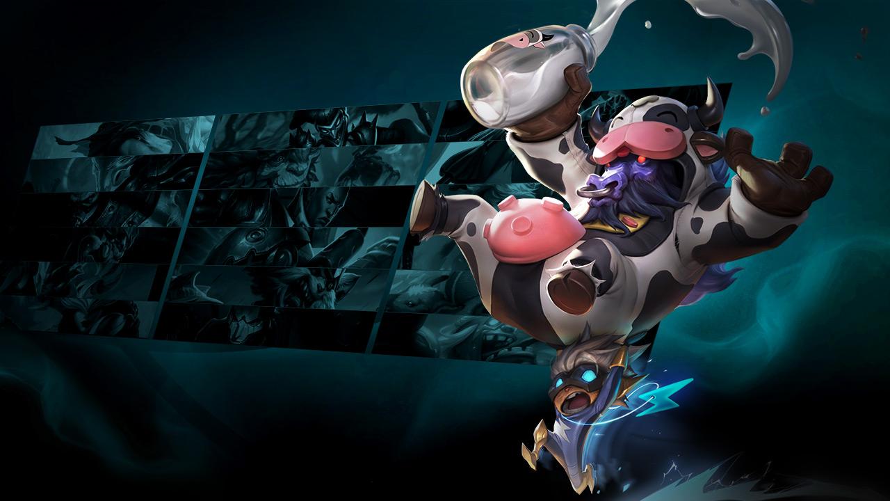 Moo Cow Alistar, Renektoy, Pug'Maw and Super Kennen