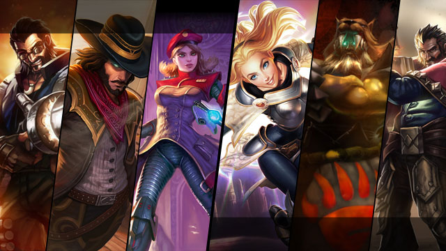 Hired Gun Graves, High Noon Twisted Fate and Imperial Lux plus Lux, Udyr and Graves