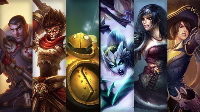 Death Blossom Elise, Bandit Sivir and Royal Guard Fiora plus Jayce, Wukong and Blitzcrank