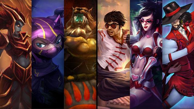 Dragon Fist Lee Sin, Heartseeker Vayne and Tango Twisted Fate plus Shyvana, Kennen and Udyr