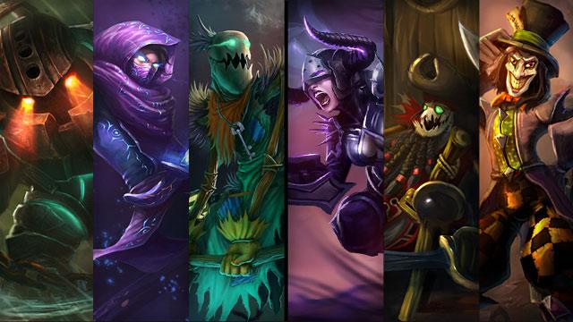 Darkflame Shyvana, Fiddle Me Timbers and Mad Hatter Shaco plus Nautilus, Malzahar and Fiddlesticks