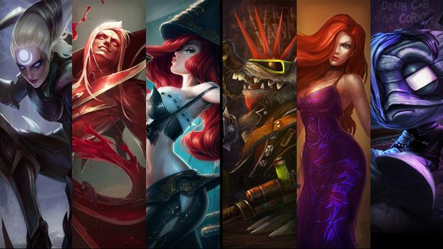 Vandal Twitch, Secret Agent Miss Fortune and Emumu plus Diana, Vladimir and Miss Fortune