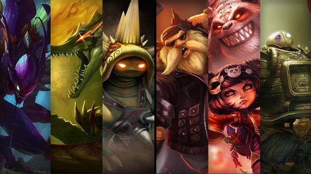 Vandal Gragas, Panda Annie and Boom Boom Blitzcrank plus Kha'Zix, Renekton and Rammus