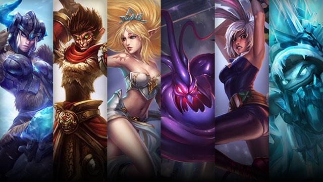 Special Weapon Zac, Battle Bunny Riven and Freljord Rammus plus Sejuani, Wukong and Janna