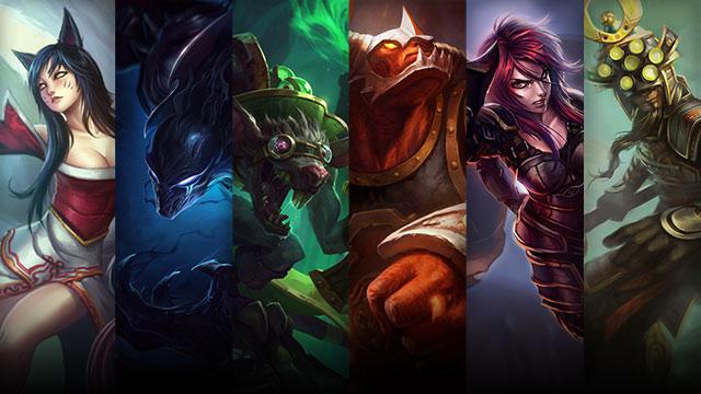 Infernal Alistar, Ironscale Shyvana and Samurai Yi plus Ahri, Nocturne and Twitch