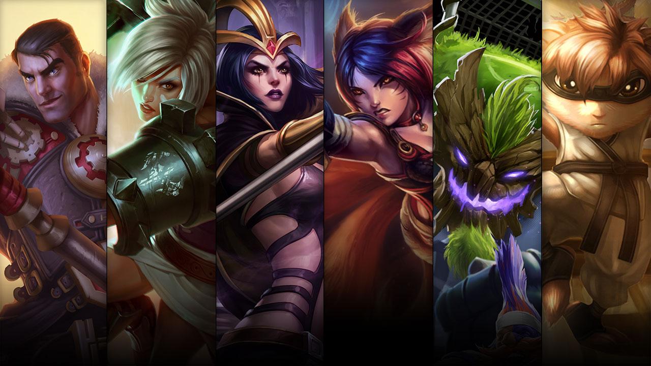 Foxfire Ahri, Goalkeeper Maokai and Karate Kennen plus Jayce, Riven and LeBlanc