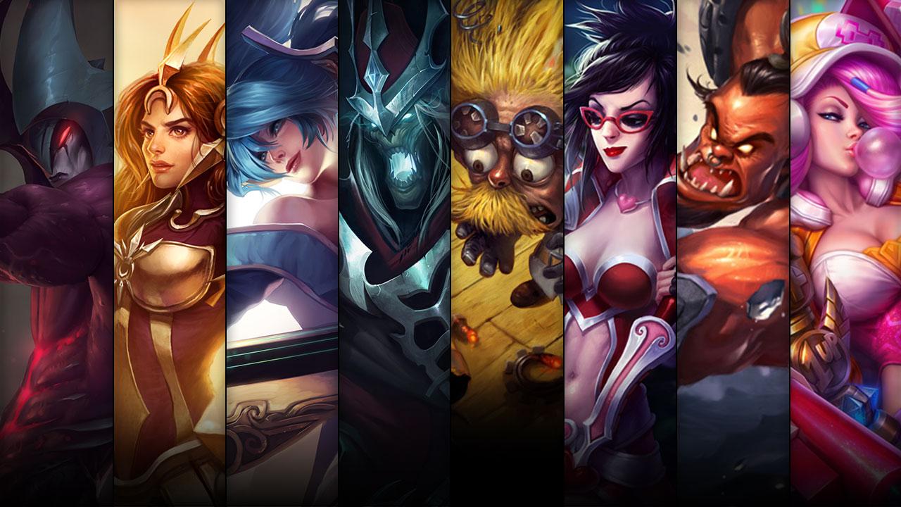 Arcade Miss Fortune, Rageborn Mundo, Heartseeker Vayne and Blast Zone Heimerdinger plus Aatrox, Leona, Sona and Karthus