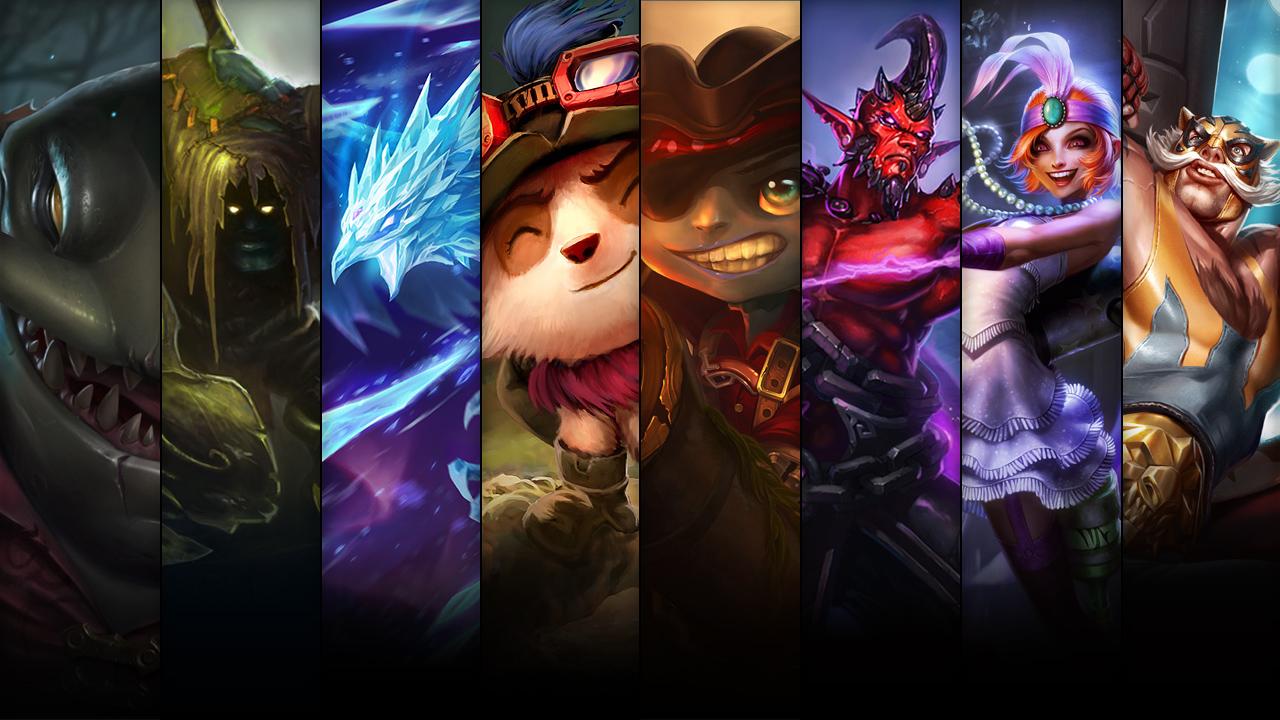 El Tigre Braum, Mafia Jinx, Dark Crystal Ryze and Buccaneer Tristana plus Tahm Kench, Yorick, Anivia and Teemo