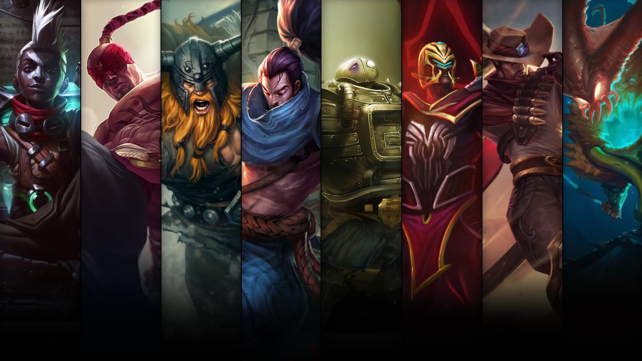 Deep Terror Thresh, High Noon Yasuo, Crimson Elite Talon and Boom Boom Blitzcrank plus Ekko, Yasuo, Lee Sin and Olaf