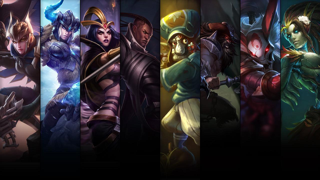 Haunted Zyra, Blood Moon Kalista, Pentakill Olaf and Lil' Slugger Trundle plus Quinn and Valor, Lucian, Sejuani and LeBlanc
