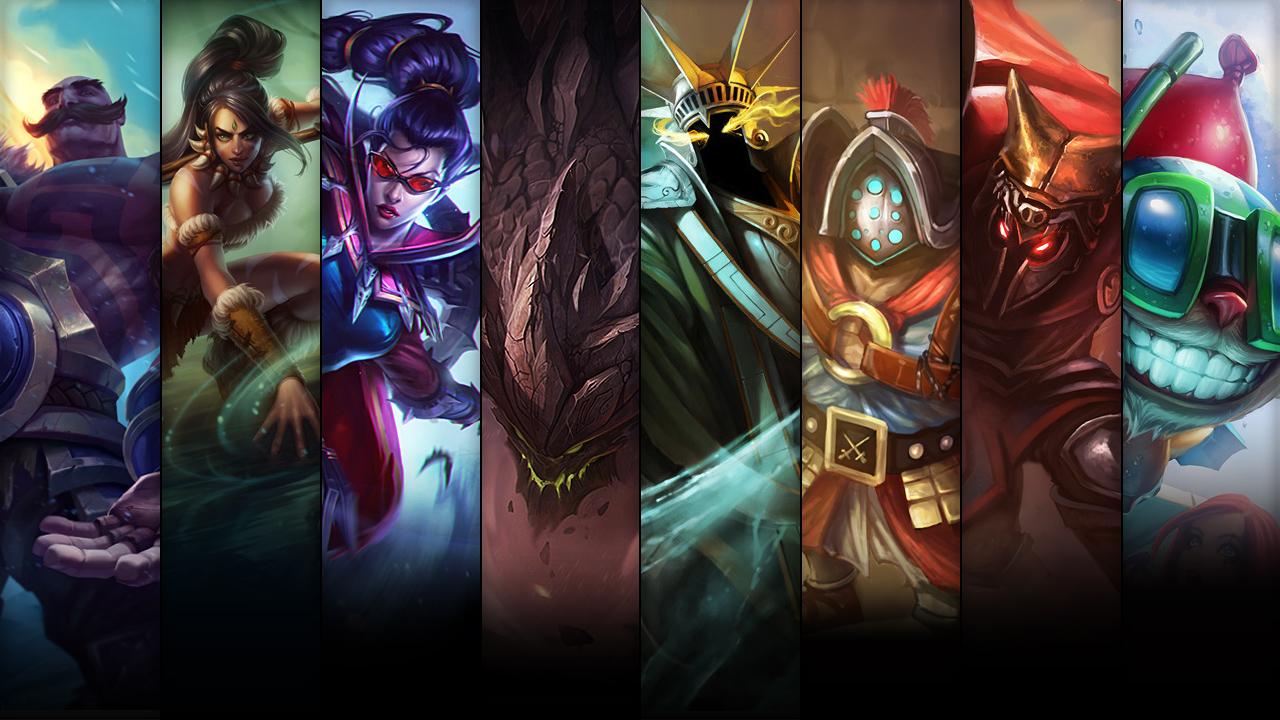Pool Party Ziggs, Glaive Warrior Pantheon, Jaximus and Statue of Karthus plus Braum, Vayne, Nidalee and Malphite