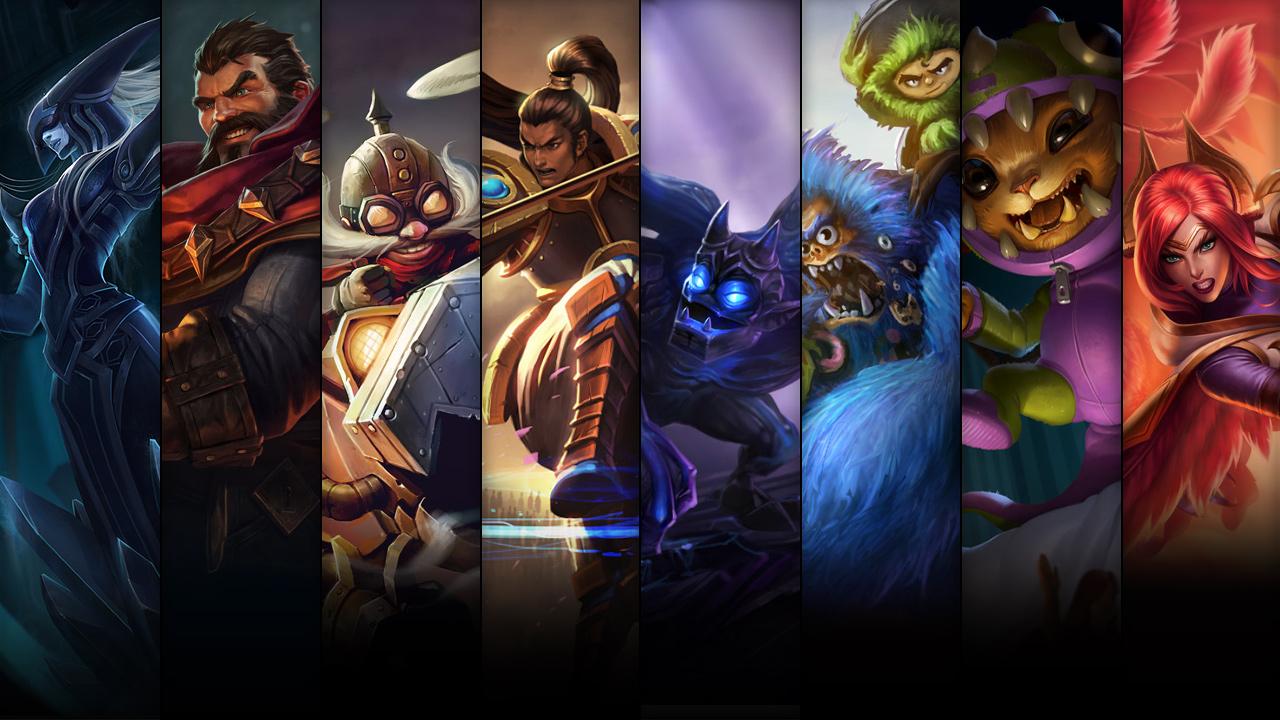 Phoenix Quinn and Valor, Dino Gnar, Grungy Nunu and Enchanted Galio plus Lissandra, Graves, Corki and Xin Zhao