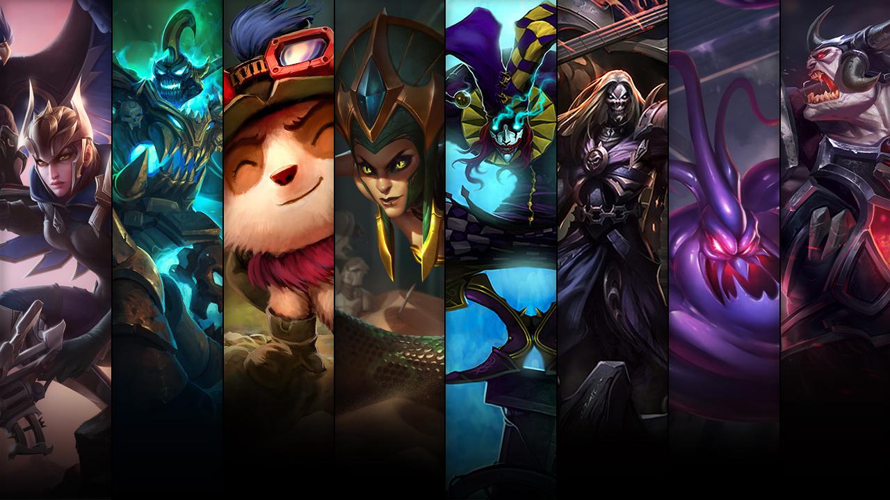 Warmonger Sion, Special Weapon Zac, Pentakill Karthus and Royal Shaco plus Quinn and Valor, Hecarim, Cassiopeia and Teemo