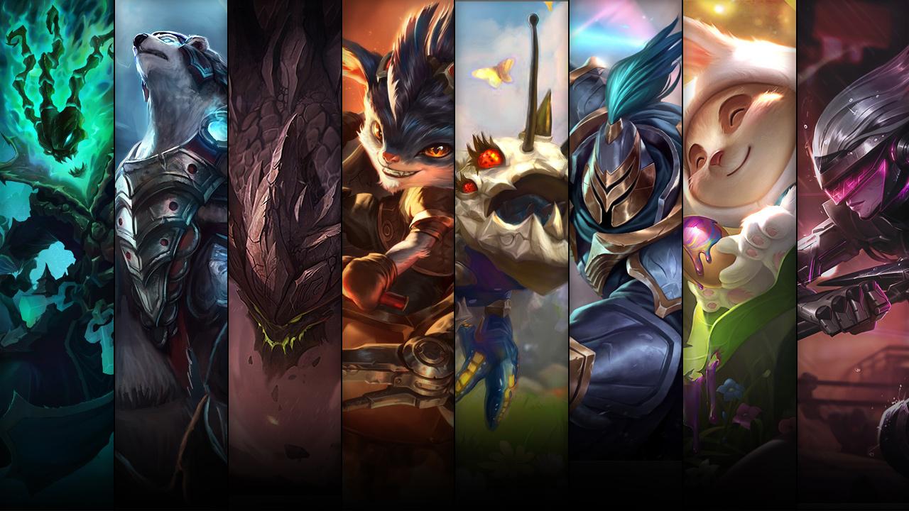 PROJECT: Fiora, Cottontail Teemo, Warden Jax and Monarch Kog'Maw plus Thresh, Volibear, Rumble and Malphite