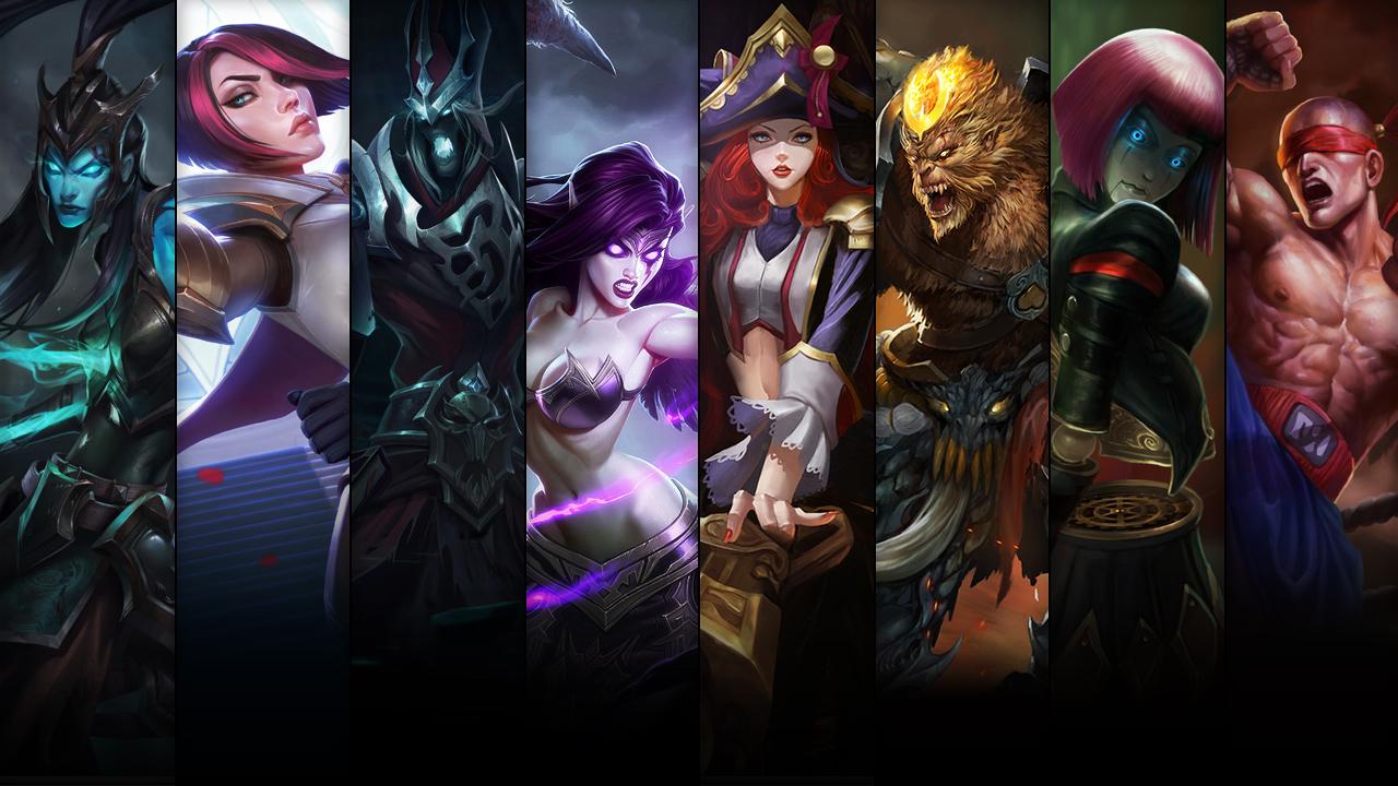 Muay Thai Lee Sin, Bladecraft Orianna, General Wukong and Waterloo Miss Fortune plus Kalista, Fiora, Karthus and Morgana