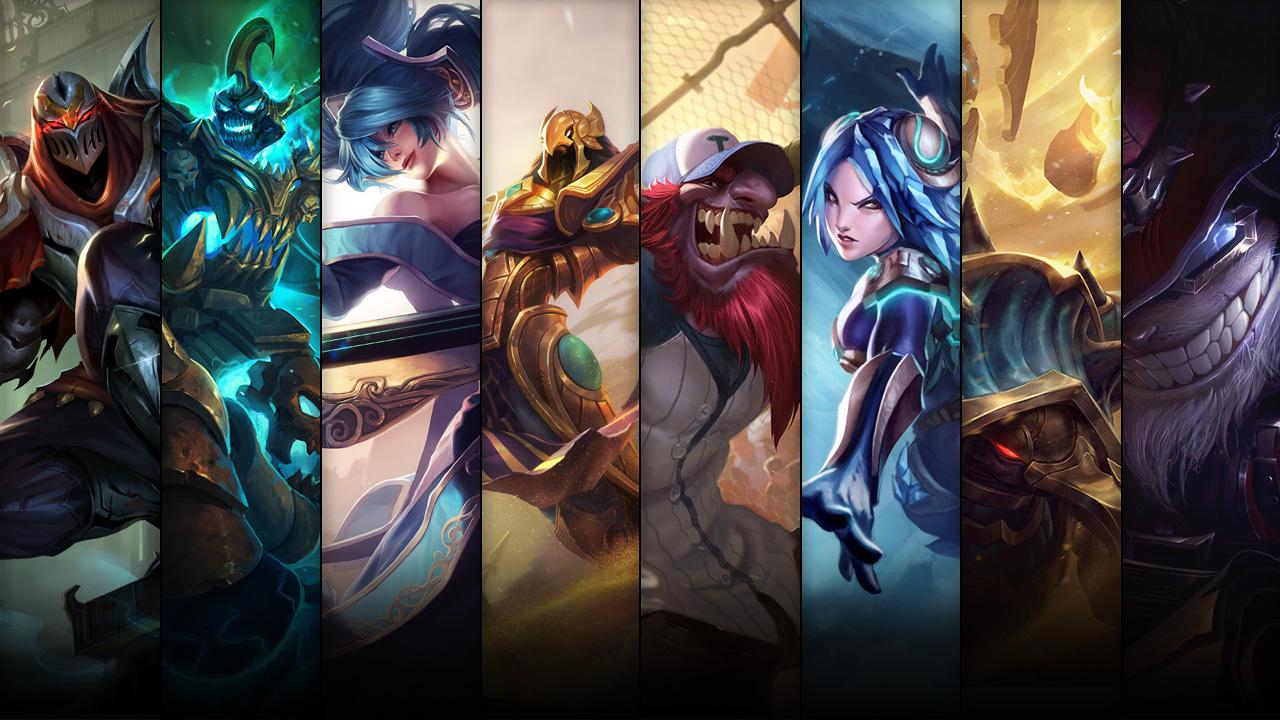 Master Arcanist Ziggs, Guardian of the Sands Rammus, Frostblade Irelia and Lil' Slugger Trundle plus Zed, Azir, Hecarim and Sona