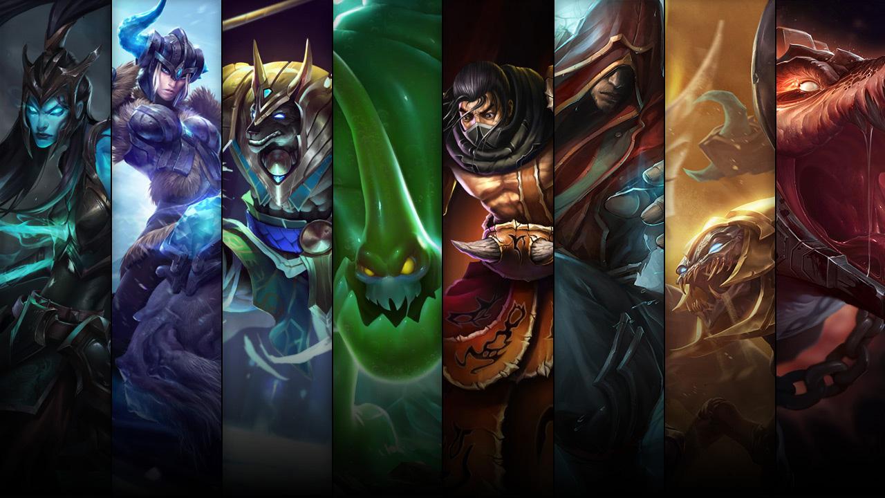 Scorched Earth Renekton, Guardian of the Sands Skarner, Acolyte Lee Sin and Pre-Void Kassadin plus Kalista, Zac, Sejuani and Nasus