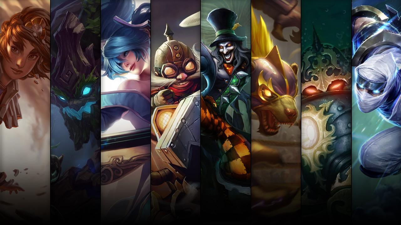 Shockblade Zed, Abyssal Nautilus, El Rayo Volibear and Mad Hatter Shaco plus Taliyah, Maokai, Sona and Corki