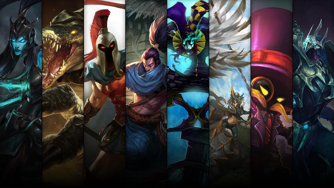 Gravelord Azir, Superb Villain Veigar, Beast Hunter Sejuani and Royal Shaco plus Kalista, Yasuo, Renekton and Pantheon