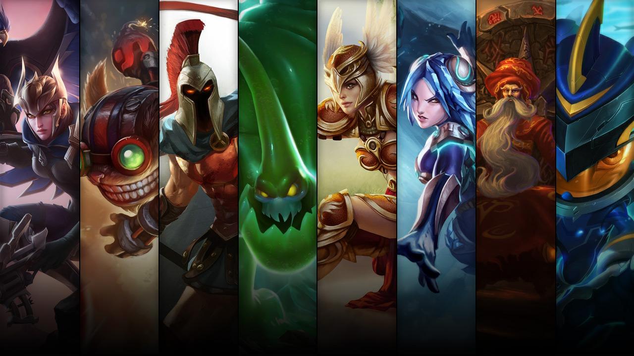 Super Galaxy Fizz, Shurima Desert Zilean, Frostblade Irelia and Valkyrie Leona plus Quinn and Valor, Zac, Ziggs and Pantheon