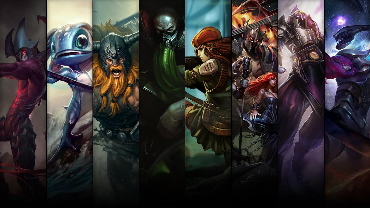 Dark Star Varus, Overlord Malzahar, Pentakill Mordekaiser and Resistance Caitlyn plus Aatrox, Fizz, Olaf and Urgot