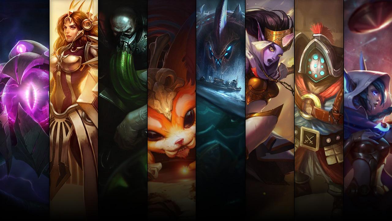 Cosmic Dusk Xayah, Jaximus, Celestine Soraka and Giant Enemy Crabgot plus Vel'Koz, Gnar, Leona and Urgot