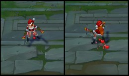 Candy Cane Miss Fortune Model