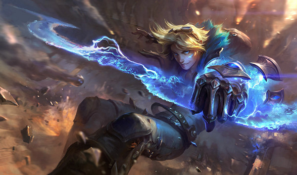 Ezreal Splash Art