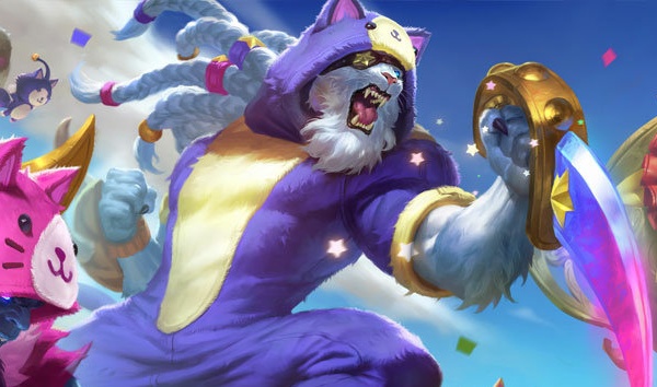 Pretty Kitty Rengar Splash Art