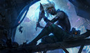 Silverfang Akali Splash Art