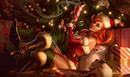 Candy Cane Miss Fortune Splash Art