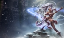 Snow Bunny Nidalee Splash Art