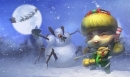 Happy Elf Teemo Splash Art