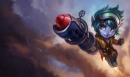 Rocket Girl Tristana Splash Art
