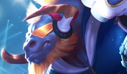 SKT T1 Alistar Splash Art