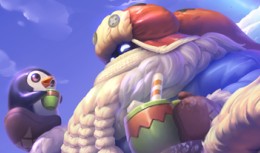 Snow Day Bard Splash Art