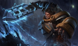 Steel Legion Garen Splash Art