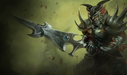 Darkforge Jarvan IV Splash Art