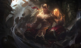 God Fist Lee Sin Splash Art