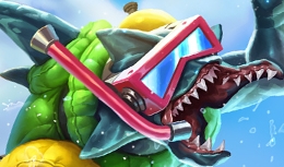 Pool Party Rek'Sai Splash Art