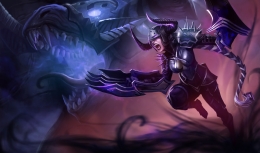 Darkflame Shyvana Splash Art