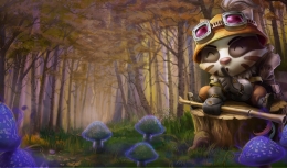 Badger Teemo Splash Art