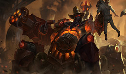 High Noon Urgot Splash Art